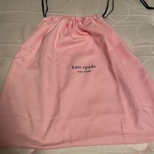 New Kate spade dust bag